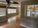 View of the living room leading into the kitchen space at 5991 42Nd N Ave, St Petersburg, FL 33709