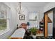 Stylish bathroom with soaking tub, exposed brick, and modern fixtures at 6251 4Th S Ave, St Petersburg, FL 33707