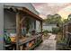 Functional gardening station with ample workspace, tools, and supplies, catering to gardening enthusiasts and outdoor projects at 6251 4Th S Ave, St Petersburg, FL 33707