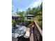 Outdoor deck is ideal for entertaining and features comfortable seating and an inviting atmosphere at 6318 Ridge Crest Dr, Port Richey, FL 34668