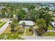 Residential home with lush greenery, surrounded by trees, and a beautiful neighborhood at 695 Sunset Dr, Tarpon Springs, FL 34689