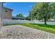 Beautiful backyard featuring a brick paver patio and a large fenced-in yard at 7013 Early Gold Ln, Riverview, FL 33578