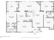 Detailed floor plan showcasing the layout with bedroom, bathroom, kitchen, and living areas at 71 Flamingo Cir, Safety Harbor, FL 34695