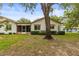 Backyard featuring screened patio at 8175 Sturbridge # 8175, Weeki Wachee, FL 34613