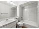 Bathroom featuring a tub and shower combination and an updated vanity at 8175 Sturbridge # 8175, Weeki Wachee, FL 34613