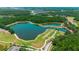 Gorgeous aerial view of lake and golf course near the community at 19412 Heritage Harbor, Lutz, FL 33558