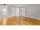 Bedroom featuring hardwood floors, closet space, and neutral walls at 3325 Bayshore Blvd # C36, Tampa, FL 33629