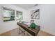 Home office with stylish desk, natural light and modern decor at 4106 W Fielder St, Tampa, FL 33611