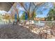 Inviting patio features brick pavers, ample seating, and scenic views of the surrounding landscape at 501 E Bay Dr # 102, Largo, FL 33770