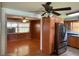 Cozy living room seamlessly connected to the kitchen, ideal for entertaining and daily living at 5279 Eureka Springs Rd, Tampa, FL 33610