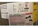 Close-up of water heater labeling and warnings at 5279 Eureka Springs Rd, Tampa, FL 33610