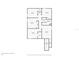 Upstairs floor plan displaying bedroom and bathroom layouts and dimensions, plus flex space and closet locations at 7211 Ronnie Gardens Ct, Tampa, FL 33619