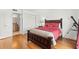 Bedroom with a king bed, closet and an ensuite bathroom at 7432 Sunshine Skyway S Ln # 402, St Petersburg, FL 33711