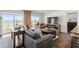 Cozy living room with comfortable seating and stunning ocean views from a private balcony at 7432 Sunshine Skyway S Ln # 402, St Petersburg, FL 33711