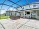 Private hot tub with outdoor screen for year round enjoyment at 7628 Surf Reed Way, Wesley Chapel, FL 33545