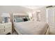 Bright bedroom with a neutral palette and stylish furnishings, creating a serene and comfortable retreat at 801 Russell Ln # 252, Brandon, FL 33510