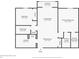 Detailed floor plan showcasing the layout of the residence, highlighting the room dimensions and overall flow at 801 Russell Ln # 252, Brandon, FL 33510
