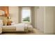 Bright bedroom with a large window, soft lighting and stylish decor creates a relaxing atmosphere at 9332 Cannon Beach Dr, Parrish, FL 34219