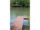 Waterfront view of dock, offering a spot for fishing or relaxing by the water at 9722 Indian Key Trl # 116, Seminole, FL 33776
