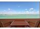 Enjoy breathtaking water views from this condo balcony with a seating area at 1270 Gulf Blvd # 1901, Clearwater Beach, FL 33767