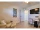 Comfortable bedroom featuring a lounge chair, desk, and soothing decor at 1270 Gulf Blvd # 1901, Clearwater Beach, FL 33767