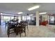 Large common area with tables, seating, and windows for residents to enjoy at 1270 Gulf Blvd # 1901, Clearwater Beach, FL 33767