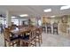 Bright common area with tables, seating, kitchenette and plenty of room to gather at 1270 Gulf Blvd # 1901, Clearwater Beach, FL 33767