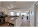 Open kitchen layout that connects seamlessly to the dining and living areas with water views at 1270 Gulf Blvd # 1901, Clearwater Beach, FL 33767