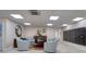 Inviting lobby with seating area, fireplace, and decorative accents at 1270 Gulf Blvd # 1901, Clearwater Beach, FL 33767