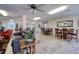 Comfortable common area with seating and tables for entertaining or relaxing at 1270 Gulf Blvd # 1901, Clearwater Beach, FL 33767
