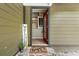 Welcoming front entrance featuring a stone doorstep and inviting decor at 1562 Oakhurst Dr, Brooksville, FL 34601