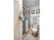 Clean bathroom with a tiled shower and neutral-toned fixtures at 1762 Atrium Dr, Sun City Center, FL 33573
