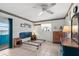 Spacious bedroom with bright lighting, tile floors, and large closet at 1802 Bedford Ln # 7, Sun City Center, FL 33573