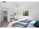 Empty bedroom with a window and carpeted floor at 22004 Dupree Dr, Land O Lakes, FL 34639