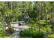 Charming two-story home with a lush, green lawn and mature trees providing ample shade and privacy at 22004 Dupree Dr, Land O Lakes, FL 34639