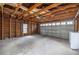 Spacious garage with exposed beams and room for parking at 2710 10Th N St, St Petersburg, FL 33702