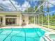 Spacious screened-in pool and patio area, perfect for entertaining guests at 3910 Saywood Ct, Palm Harbor, FL 34685