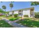 Inviting exterior with well-maintained landscaping and a charming walkway to the front door at 4517 La Capri Ct, Tampa, FL 33611