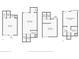 Detailed floor plan showcasing the layout of the home with labeled rooms and dimensions at 4517 La Capri Ct, Tampa, FL 33611