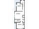 Third floor floorplan features bedrooms and bathroom at 503 W Warren Ave # 1, Tampa, FL 33624