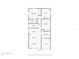 Detailed floor plan showcasing the layout of rooms and dimensions in the house at 5149 4Th St, Zephyrhills, FL 33542