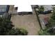 Aerial view of property featuring a large backyard and fenced perimeter offering privacy at 5417 Golden Dr, Tampa, FL 33634