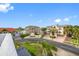 A landscape view looking over the bay with large homes and lush landscaping at 6024 Kipps Colony E Dr, Gulfport, FL 33707