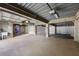 Spacious garage with exposed beams and a sink at 6024 Kipps Colony E Dr, Gulfport, FL 33707