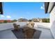 Rooftop deck with comfortable seating offering stunning neighborhood views at 6024 Kipps Colony E Dr, Gulfport, FL 33707