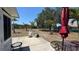 Landscaped backyard with plenty of space for entertaining and outdoor activities at 6405 Klaus Ct, Port Charlotte, FL 33981