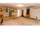 Unfinished basement providing ample space for storage and future customization at 6423 Boxwood St, Brooksville, FL 34602