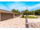 Charming single-story home with brick driveway, fenced yard and attached garage at 6423 Boxwood St, Brooksville, FL 34602
