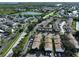Aerial view of neighborhood showing rooftops, parking and bodies of water at 776 116Th N Ave # 1110, St Petersburg, FL 33716