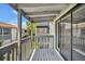 Private balcony overlooking the community and lawn area at 776 116Th N Ave # 1110, St Petersburg, FL 33716